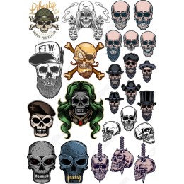 Skull Bundle - 20 Unique