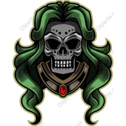 Gothic Elegance Skull
