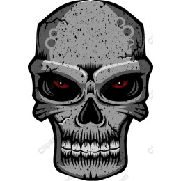Grunge Skull