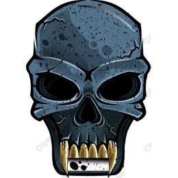 Stylized Skull