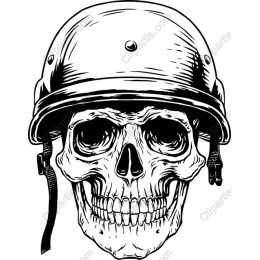 Military Skull Helmet