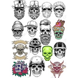 Skull Collection - 16 Unique