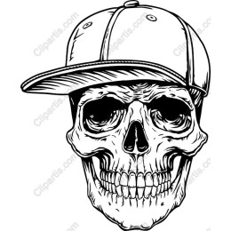 Skull with Cap