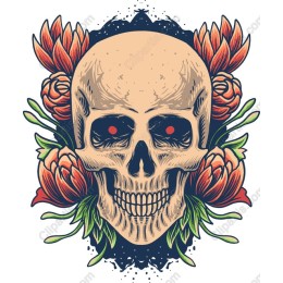 Floral Skull