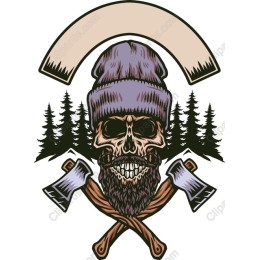 Fierce Lumberjack Skull
