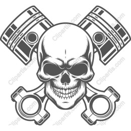Skull and Pistons