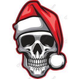 Santa Skull