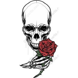 Skull and Rose
