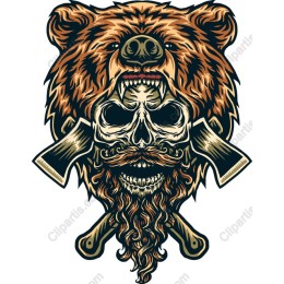 Fierce Bear Skull