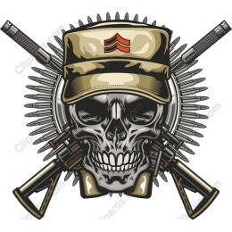 Military Skull Emblem