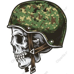Military Skull Helmet