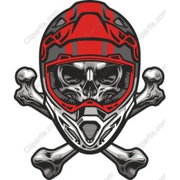 Skull Motocross Helmet