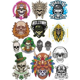 Skull Clipart Collection: Unique Bundle