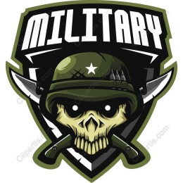Military Skull Emblem