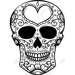 Intricate Sugar Skull