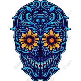 Floral Skull