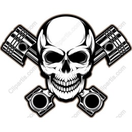 Skull and Piston