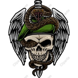 Serpent Skull Emblem
