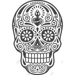Decorative Skull - Dia de los Muertos