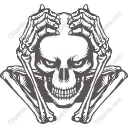 Intense Skull Skeleton