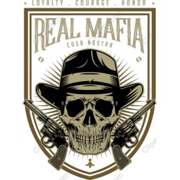 Real Mafia Skull
