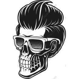 Retro Skull Icon