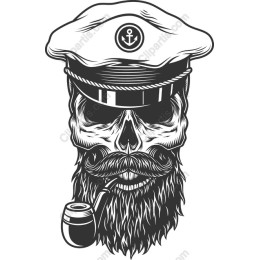 Captain Skull with Pipe
