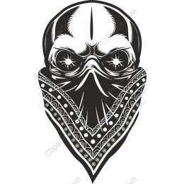 Fierce Skull Bandana