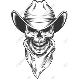 Cowboy Skull