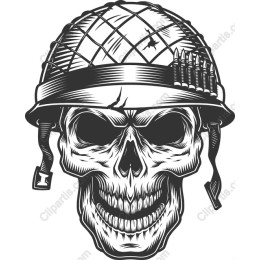 Military Skull Helmet