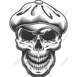 Skull with Beret