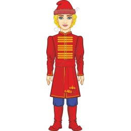 Regal Red Costume Character