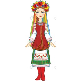 Traditional Folk Woman