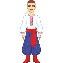 Traditional Slavic Male Character
