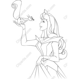 Magical Queen and Squirrel