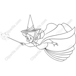 Whimsical Flying Fairy