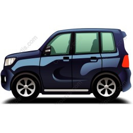 Stylish Modern Compact Car