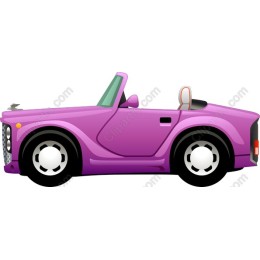 Purple Convertible