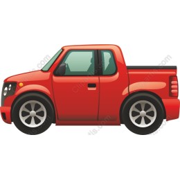 Red Pickup Truck