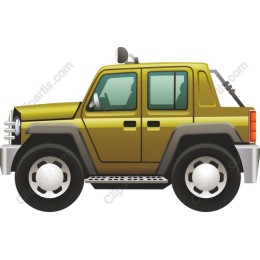 Vibrant Off-Road Vehicle