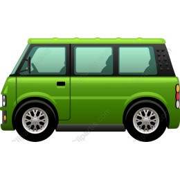 Green Minivan