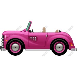 Pink Convertible