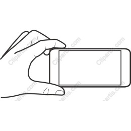 Hand Holding Smartphone