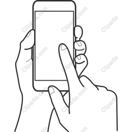 Hand Holding Smartphone