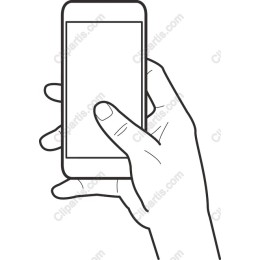 Hand Holding Smartphone