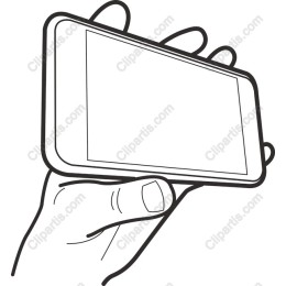 Hand Holding Smartphone