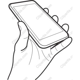 Hand Holding Smartphone