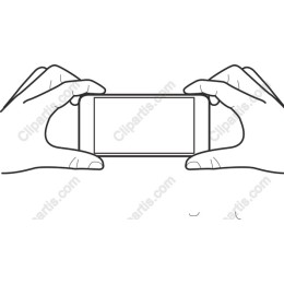 Hands Holding Smartphone