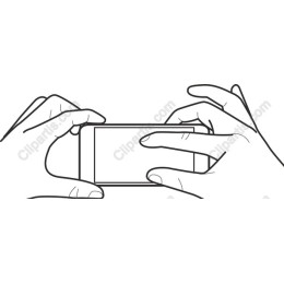Hands Holding Smartphone