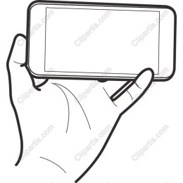 Hand Holding Smartphone